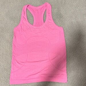 DISCONTINUED pink color : Lululemon Athletica Vibrant Pink Tank Top